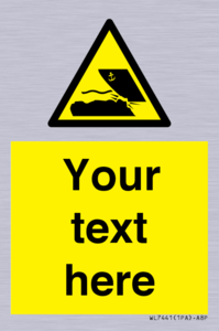 Custom Warning submerged objects in watercraft areas